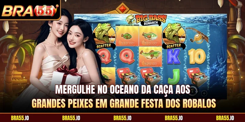 Mergulhe no oceano da caça aos grandes peixes em Grande Festa dos Robalos